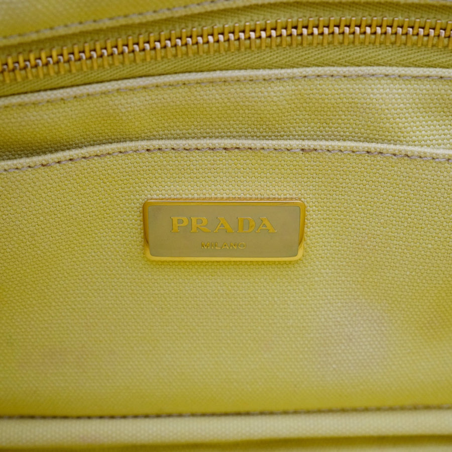 PRADA canvas Tote Bag/Handbag