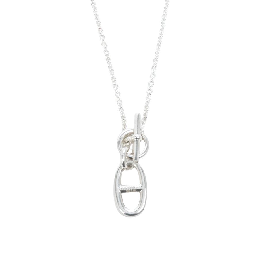 HERMES Ag925 Chaine d'Ancre Pendant Necklace