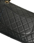 CHANEL 2010–2011 Matelasse Rhinestone CC Logo Chain Shoulder Bag