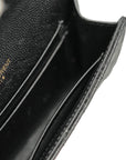 YVES SAINT LAURENT Cassandra Logo Trifold Wallet