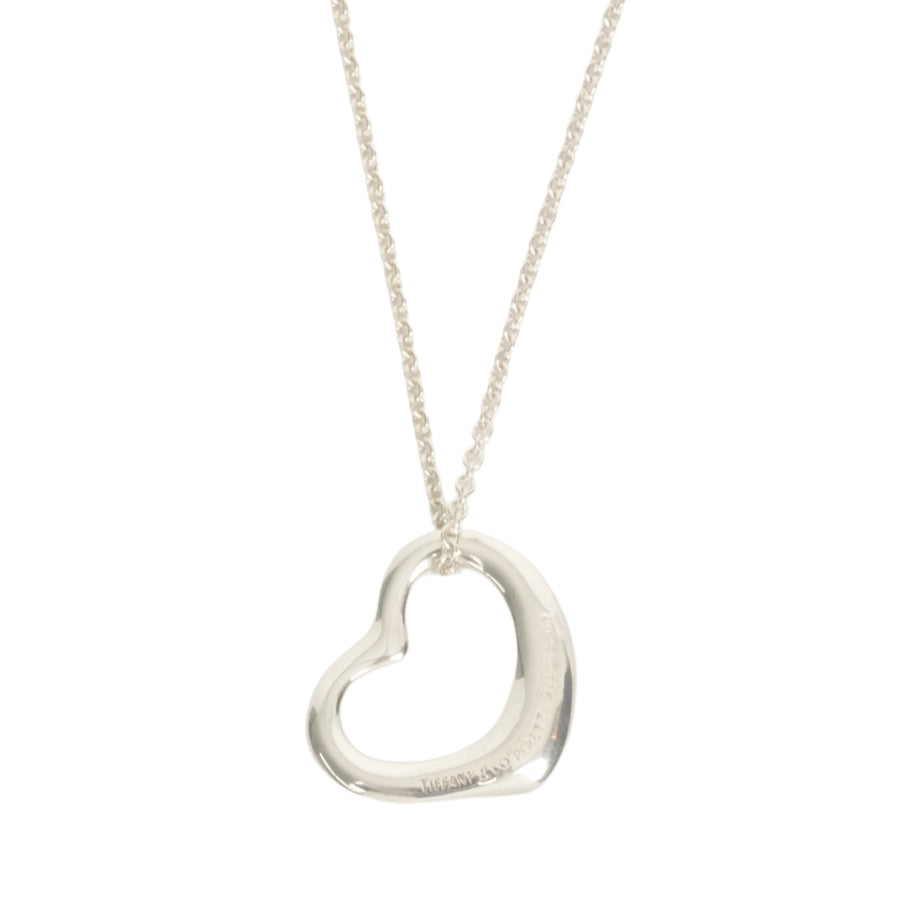 TIFFANY & CO. SV925 Open Heart Necklace