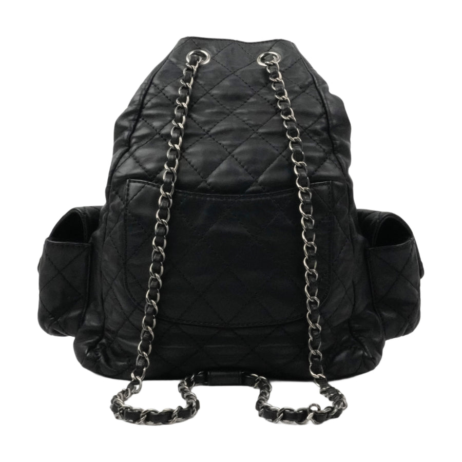 CHANEL 2012-2013 Matelassé Chain Lambskin Backpack