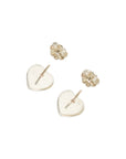 TIFFANY & CO. SV925 Love Tiffany Blue Heart Earrings