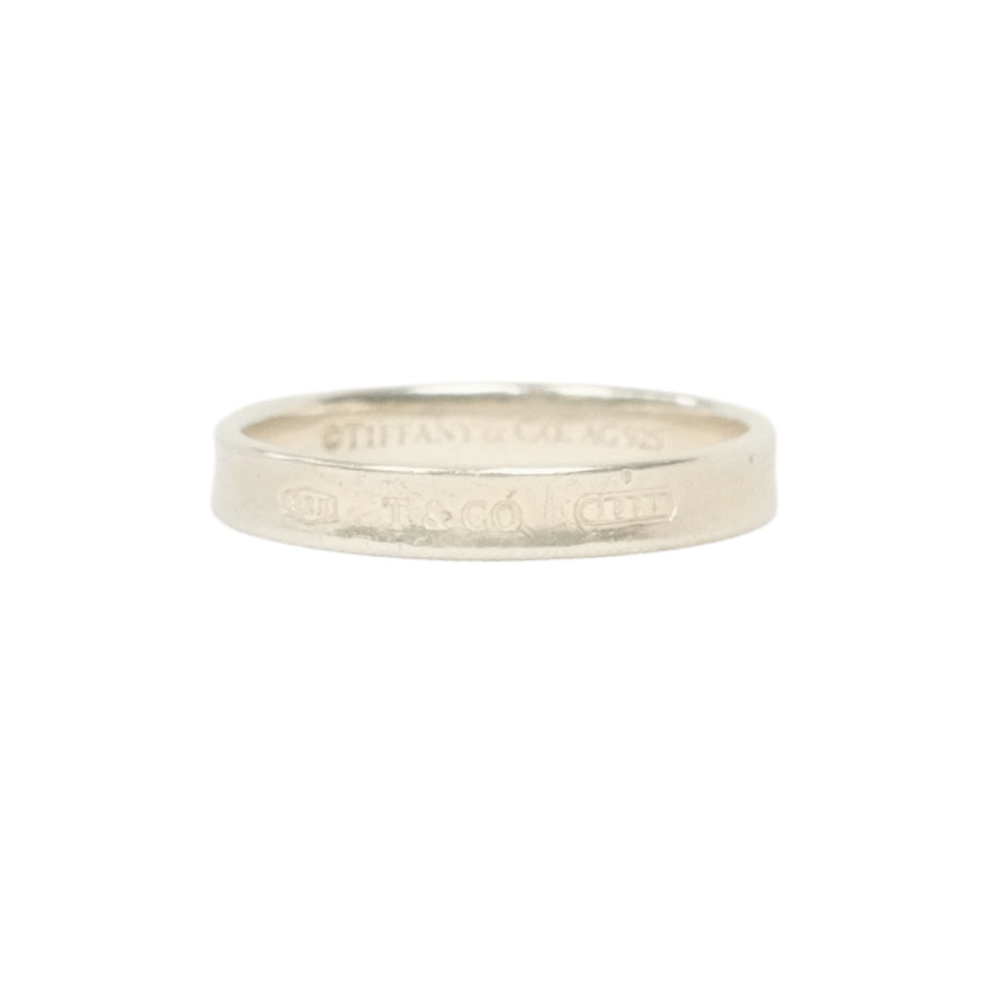 TIFFANY & CO. SV925 Narrow 1837 Ring