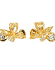 CHRISTIAN DIOR Rhinestone Earring