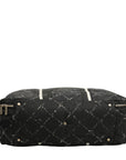 CHANEL CHANEL 1997–1999 Old Travel Line Boston Bag / Travel Bag2-Way