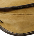 LOEWE  Suede Anagram Shoulder Bag