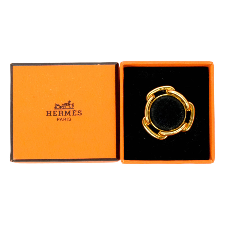 HERMES Legato Chaine d'Ancre Scarf Ring