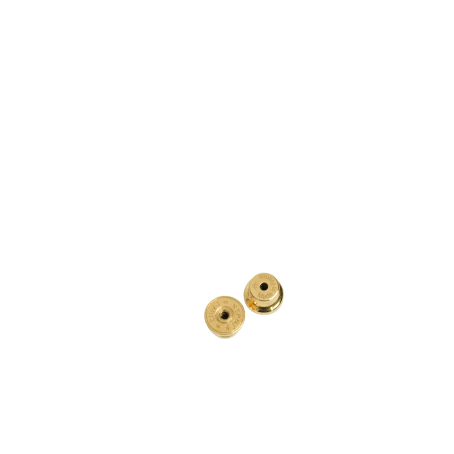 HERMES Mini Maillon Chain Link Earrings