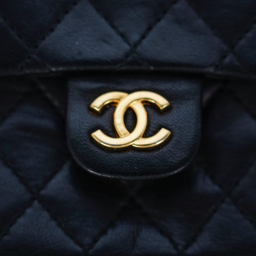 CHANEL Mini Mini Matelassé Lambskin Belt Bag