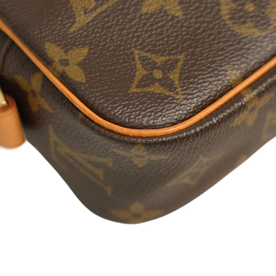 LOUIS VUITTON Monogram Cite Canvas Shoulder Bag M51183