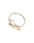 TIFFANY & CO. SV925 K18YG Love Knot Ring
