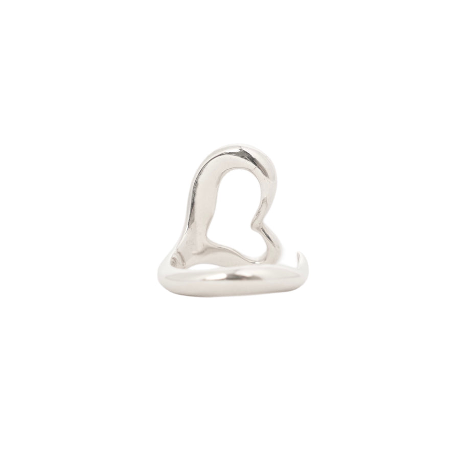 TIFFANY & CO.SV925 Elsa Peretti Open Heart Ring