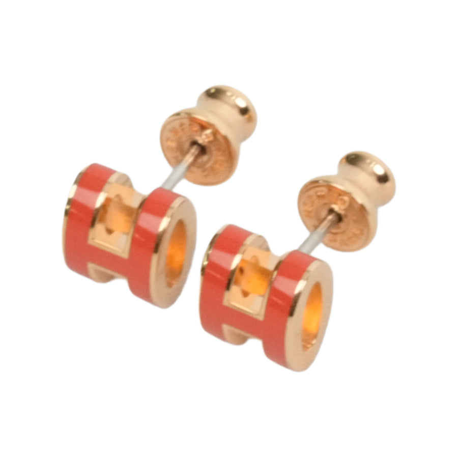 HERMES Mini Pop H Earrings