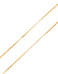 CHRISTIAN DIOR Square Dior Logo Necklace