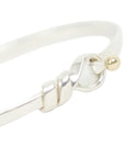TIFFANY & CO. SV925 K18YG Love Knot Bangle