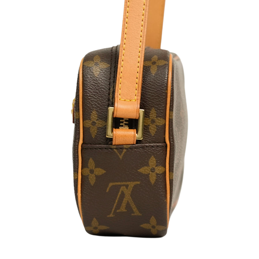 LOUIS VUITTON Monogram Cite Canvas Shoulder Bag M51183