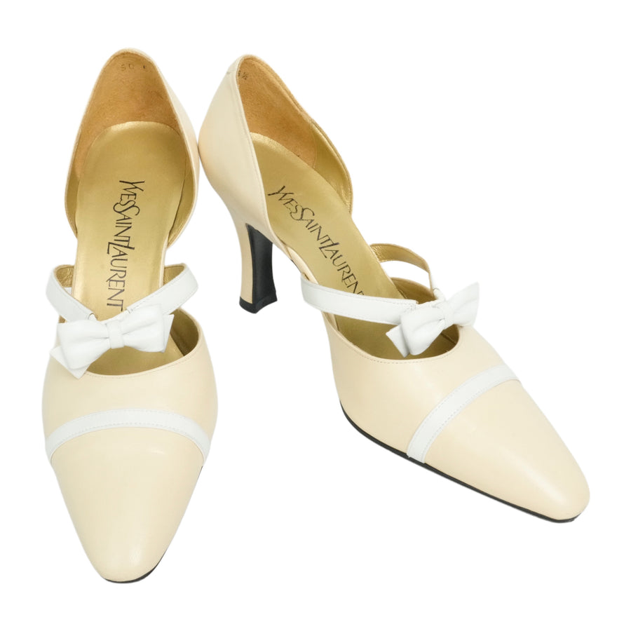 YVES SAINT LAURENT Pumps with Ribbon