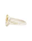TIFFANY & CO. SV925 18K Open Heart Ribbon Ring