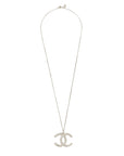 CHANEL Coco Mark Rhinestone Necklace