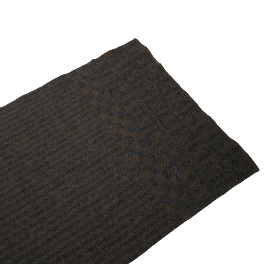 FENDI Zucca Pattern Scarf Stripe Square