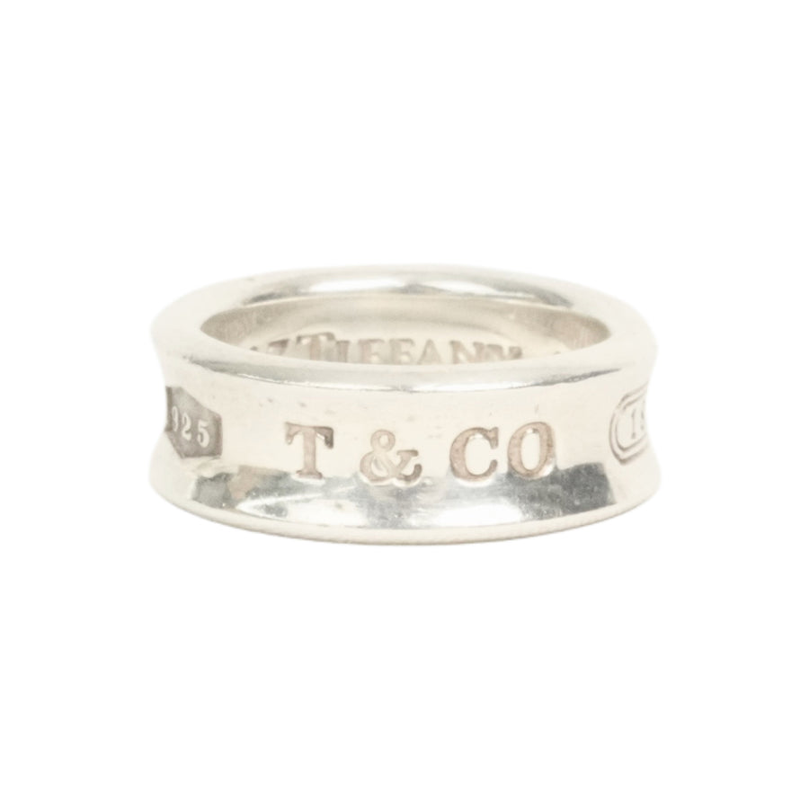 TIFFANY & CO. SV925 Narrow 1837 Ring