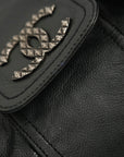 CHANEL 2009-2010 Matelasse Caviar Skin Coco Mark Handbag/Shoulder Bag