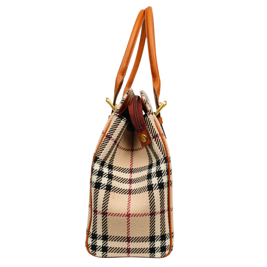BURBERRY Nova Check Handbag