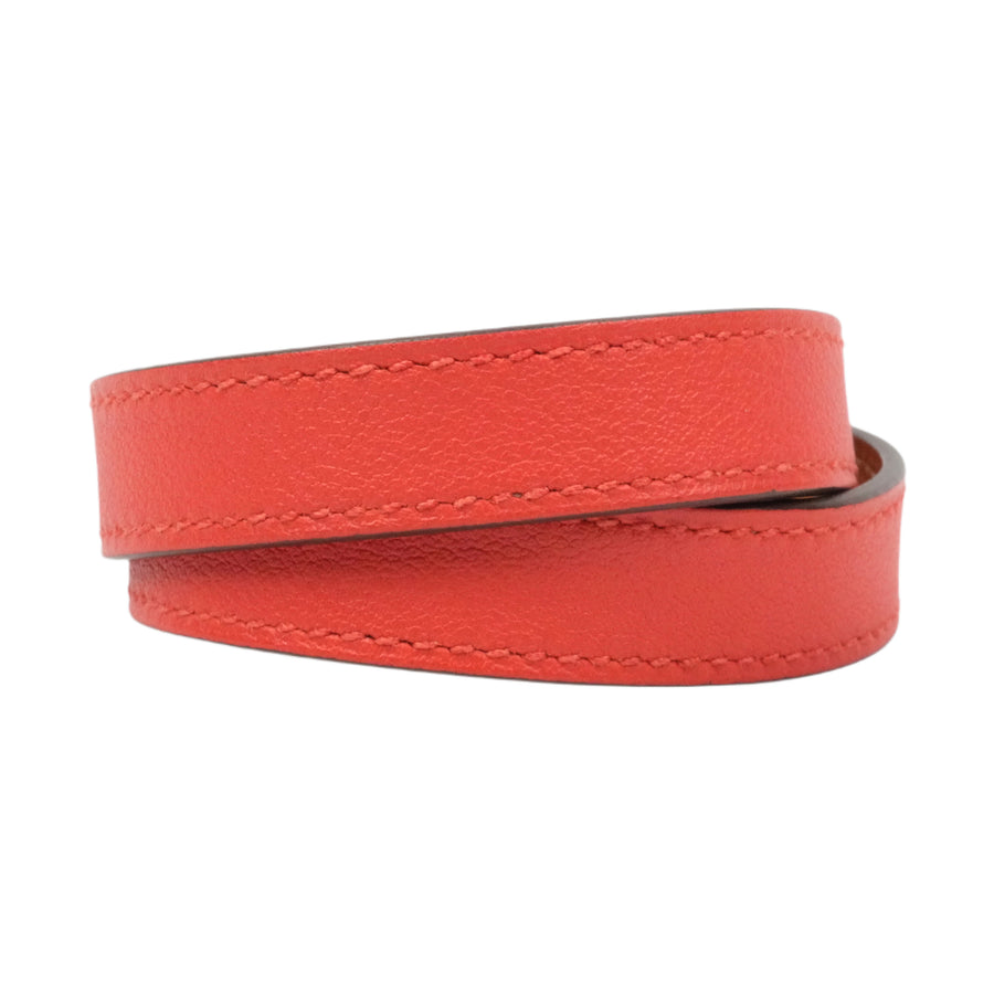 HERMES Mini Kelly Double Tour Bracelet