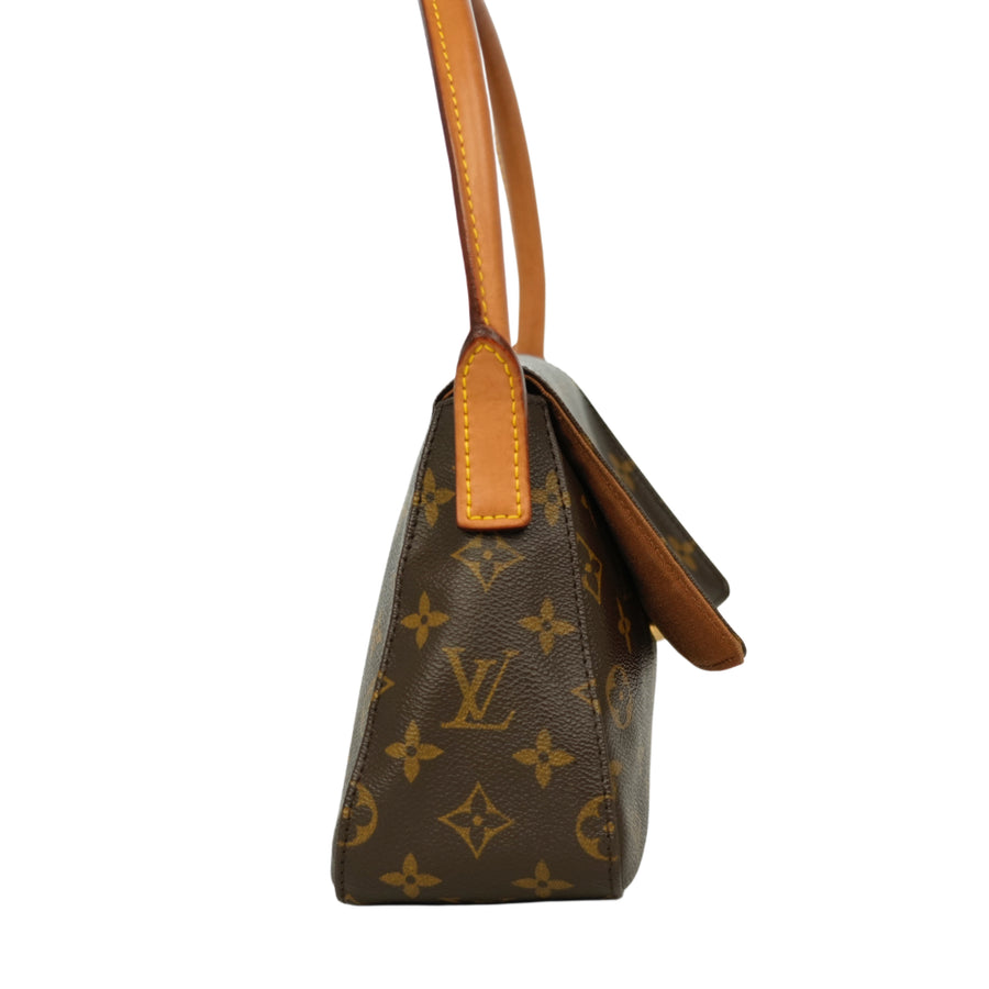 LOUIS VUITTON Monogram Mini Looping Handbag M51147