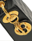 CHRISTIAN DIOR Lady Dior Lambskin Shoulder Bag