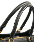 PRADA Logo Jacquard Handbag