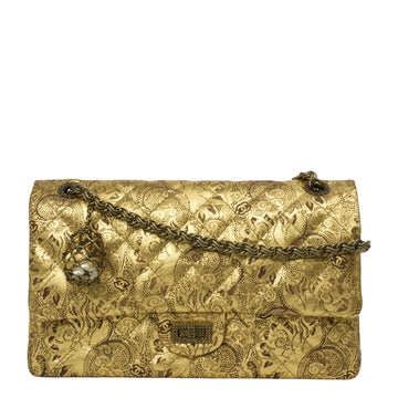 CHANEL 2008-2009 Gold Hardware Shoulder Bag