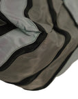 PRADA Nylon Patchwork Plastic Chain Tote Bag