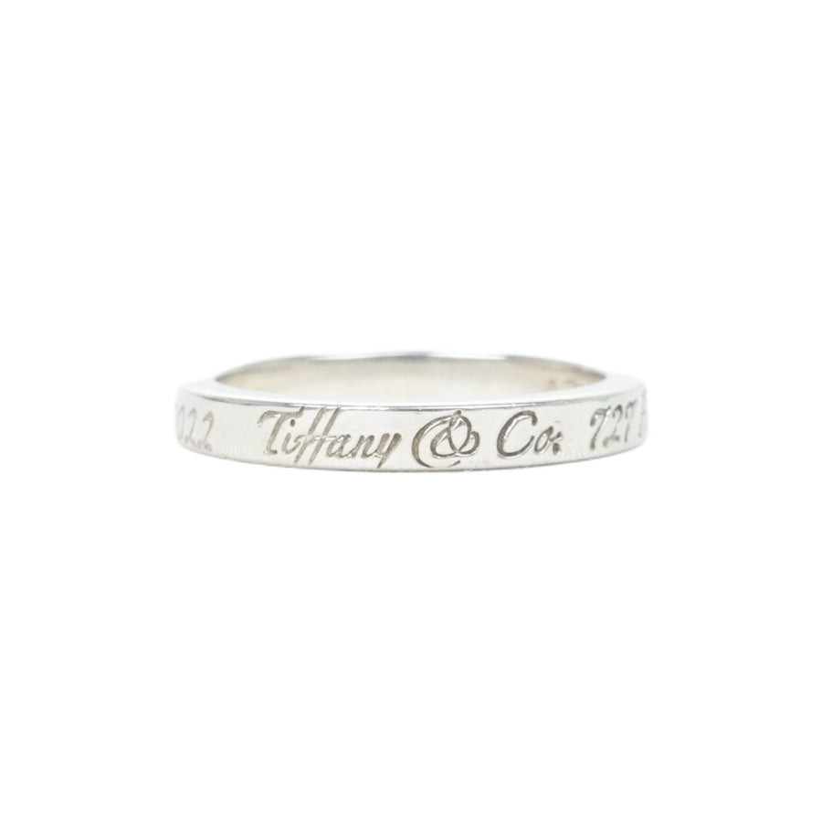 TIFFANY & CO. SV925 Notes Narrow Ring