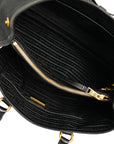 PRADA Logo Jacquard Handbag