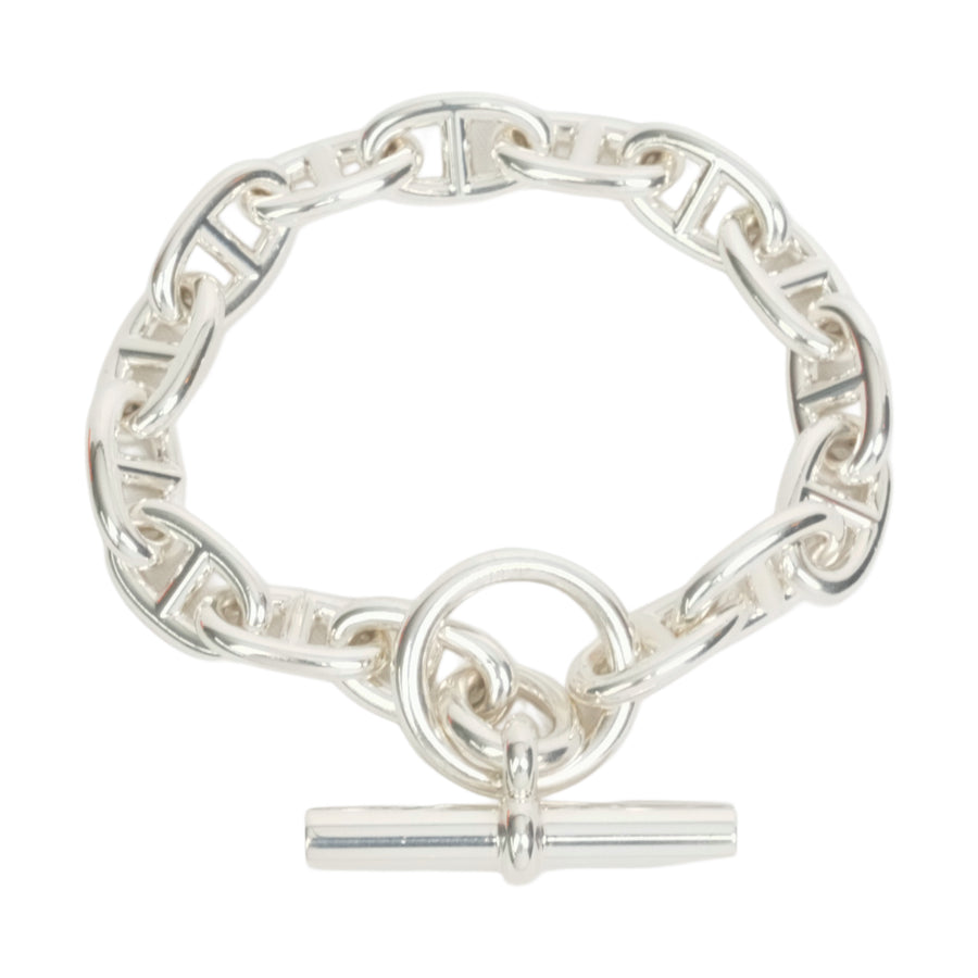 HERMES Ag925 Chaîne d’Ancre MM 15-Link Bracelet