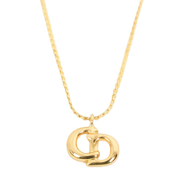 CHRISTIAN DIOR CD Logo Necklace