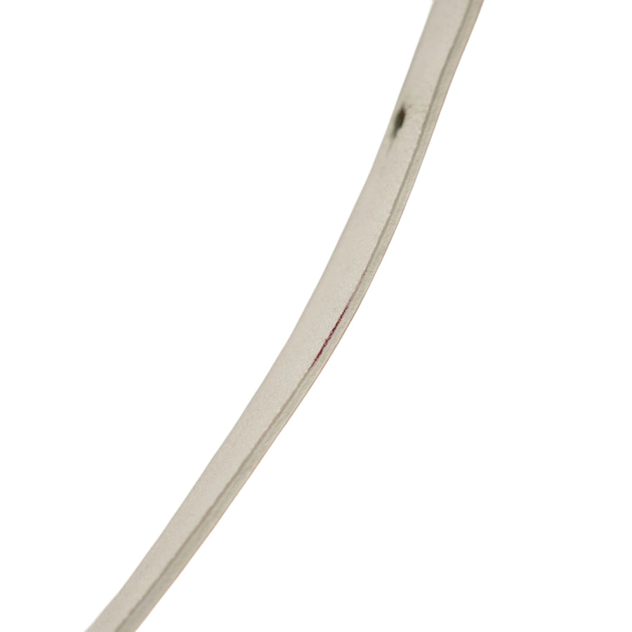 CHANEL CUIR VERITABLE Coco Mark Belt