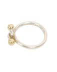 TIFFANY & CO. SV925 K18YG Love Knot Ring