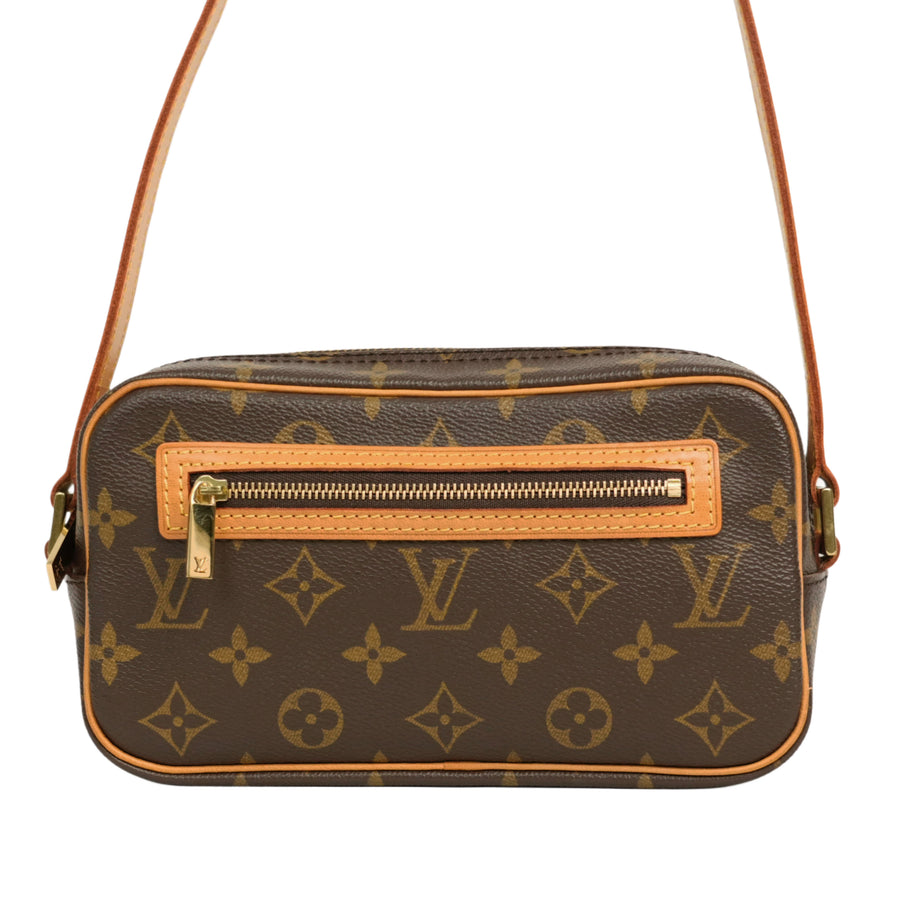 LOUIS VUITTON Monogram Cite Canvas Shoulder Bag M51183