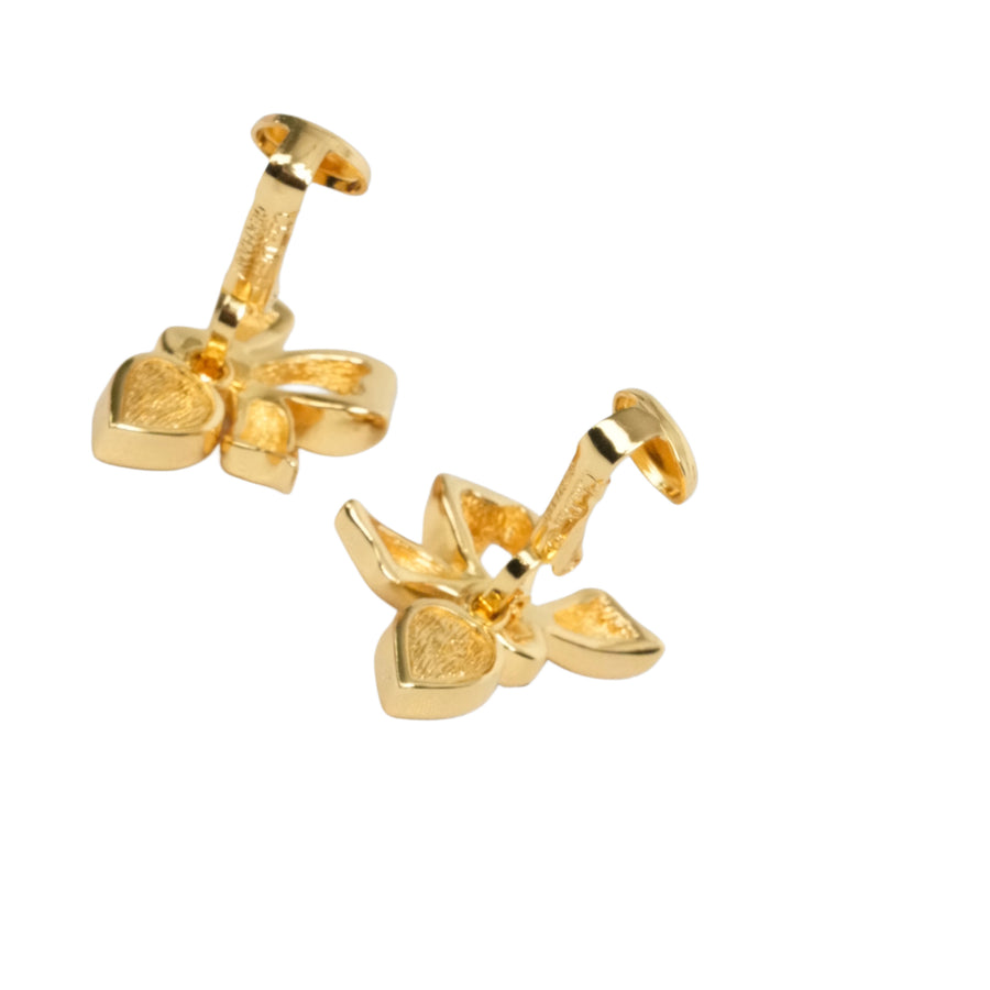 CHRISTIAN DIOR Rhinestone Earring