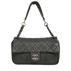 CHANEL 2008–2009 Matelassé Coco Mark Shoulder Bag