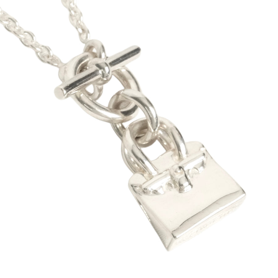 HERMES SV925 Amulette Birkin Necklace