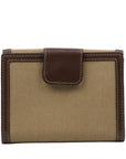 PRADA Jacquard Tri-Fold Wallet