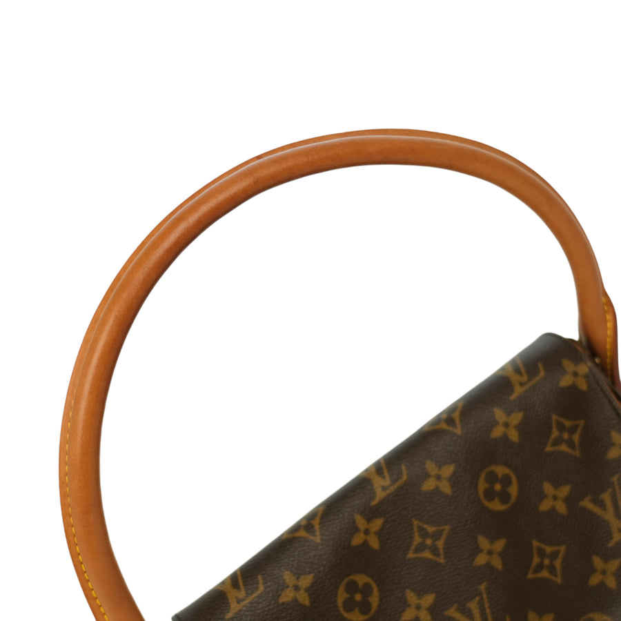 LOUIS VUITTON Monogram Mini Looping Handbag M51147