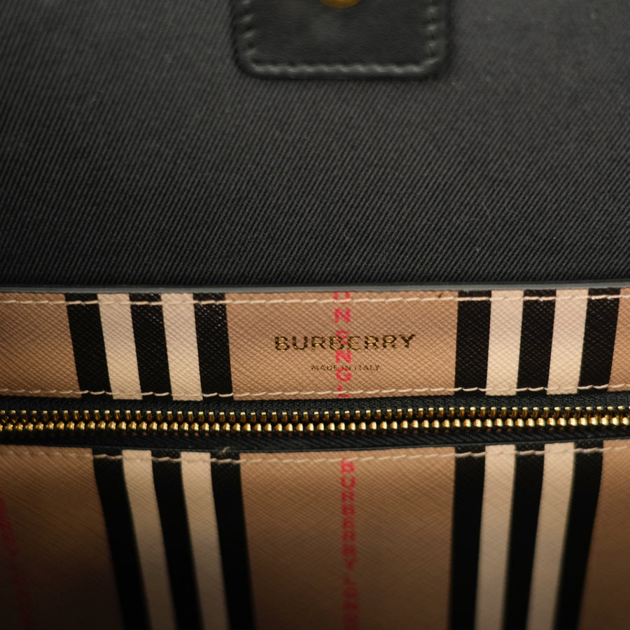 BURBERRY Stripe Tote Bag