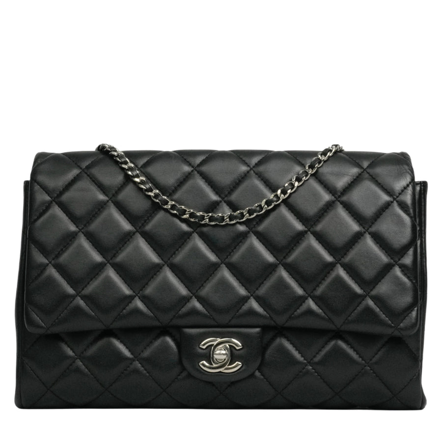 CHANEL 2012-2013 Matelassé Chain Lambskin Shoulder Bag
