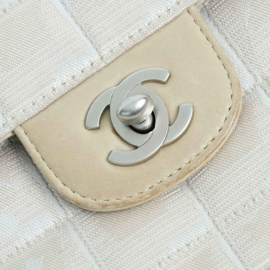 CHANEL 2000–2002 Coco Mark New Travel Line Nylon Shoulder Bag