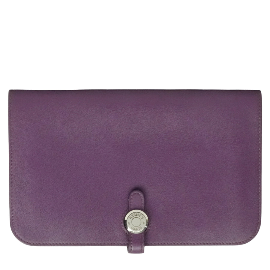 HERMES Dogon GM Tolyon Clemence Wallet